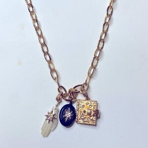 💛 NEW Zara Gold Plated Charm Necklace